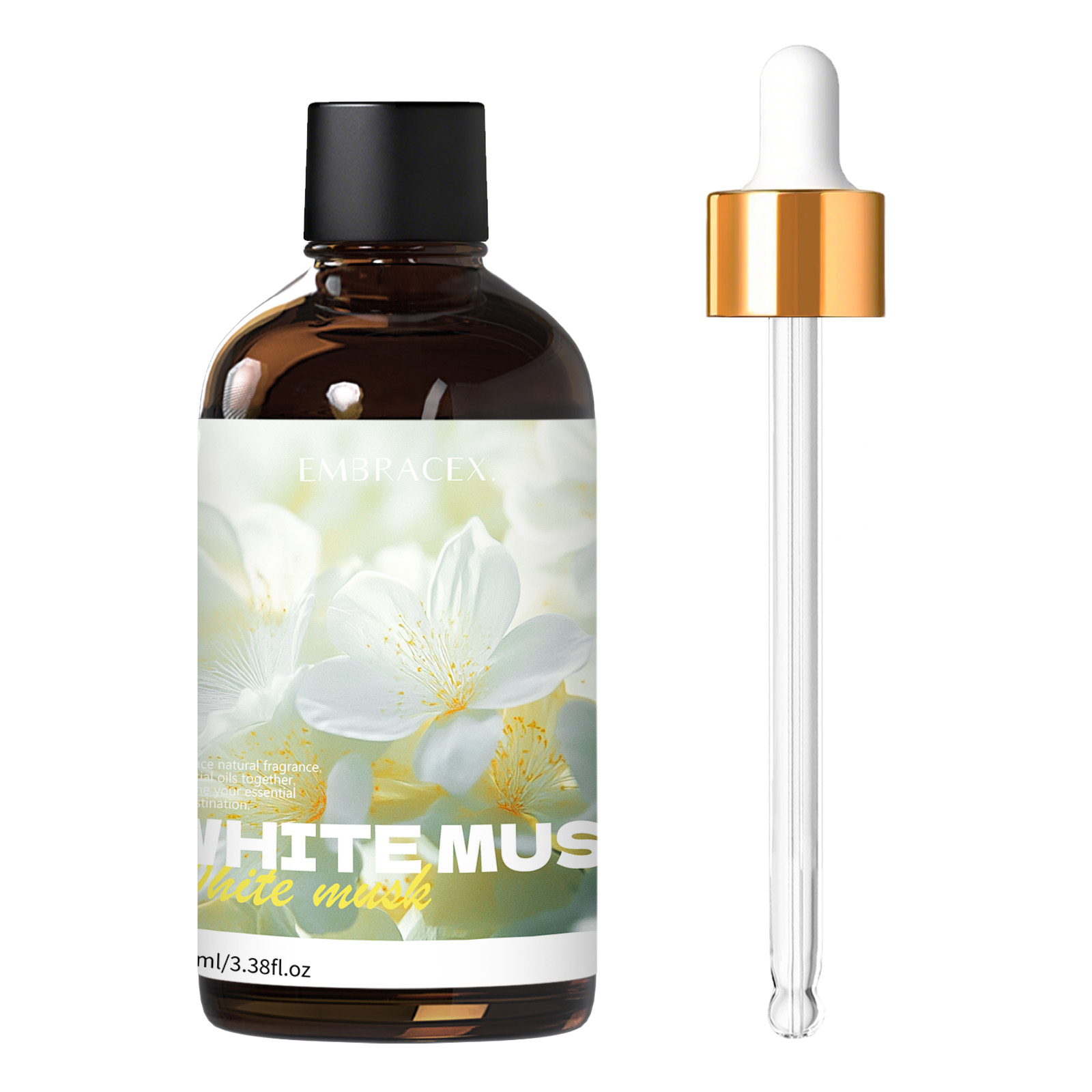 Candle Supplies Essential Oils - 100 ml weißes Moschus-Ätherisches Pflanzenöl für