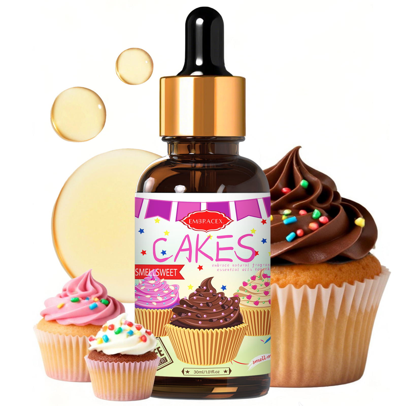 Candle Supplies Essential Oils - 30 ml Kuchen-Ätherisches Öl, Autozubehör, für