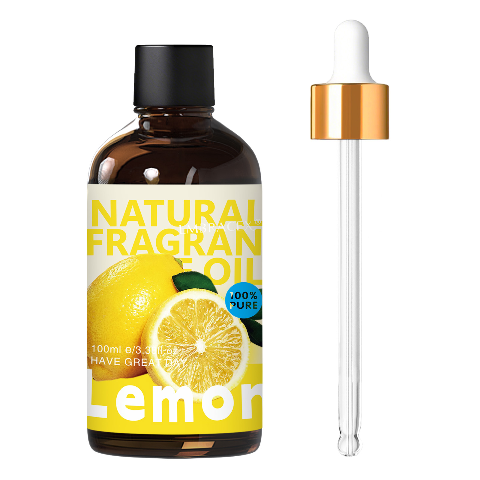 Candle Supplies Essential Oils - 100 ml ätherisches Zitronenöl, Auto-Lufterfrischeröl, Autozubehör,