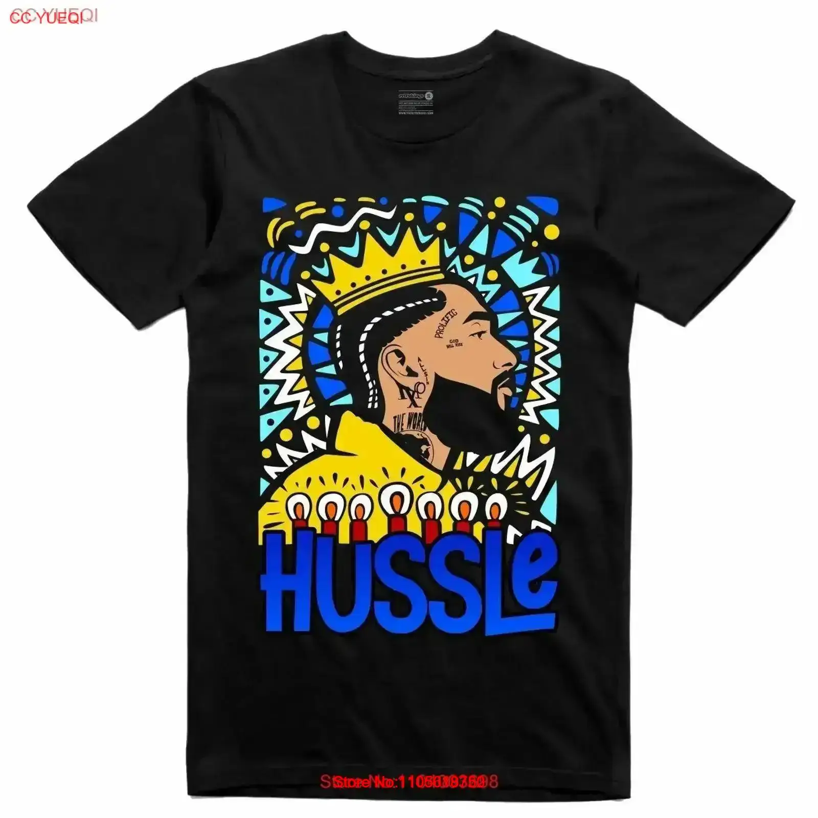 Black Tin Candle - NEUES Streetwear On-Demand-T-Shirt von NIPSEY CROWN