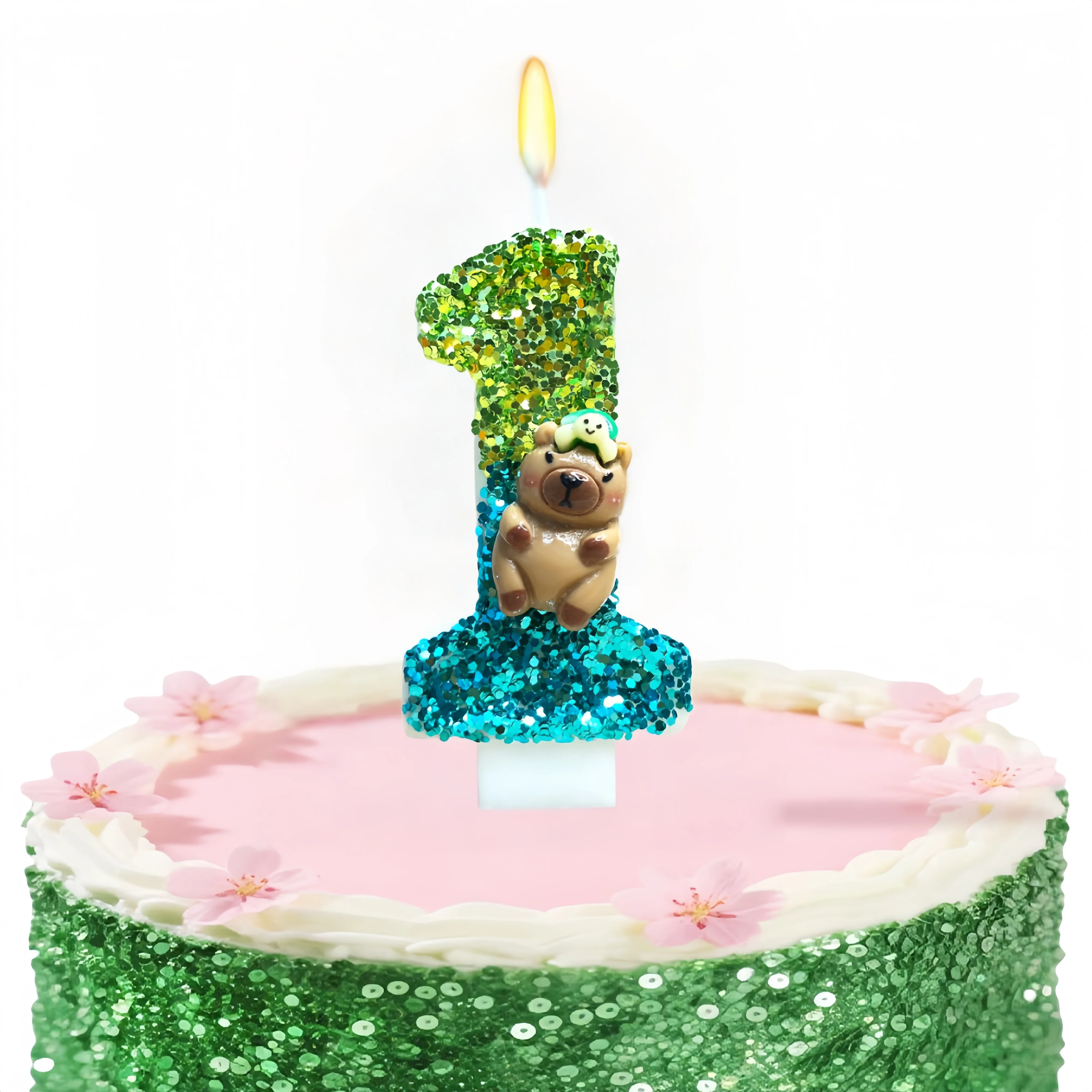 Zebra Candle Supplies - Capybara-Partykerzen-Set Nummer 1 bis 9, süße