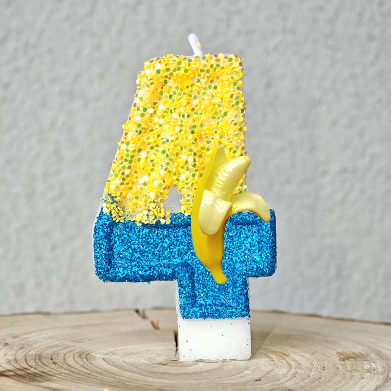 Niedliche gelbe Bananenmann Ke – Zebra Candle Supplies Bewertung und Preis