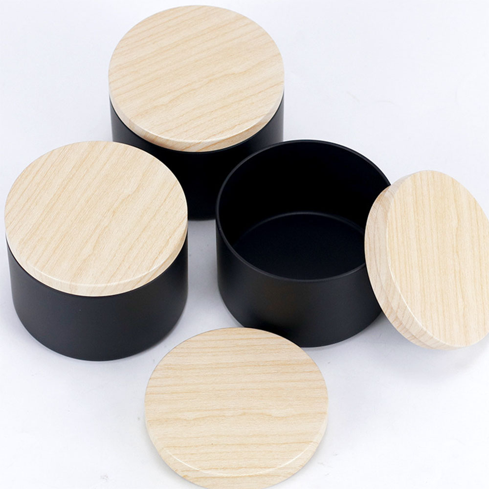 24 Stück 4 Unzen schwarze Kerz – Black Tin Candle Bewertung und Preis