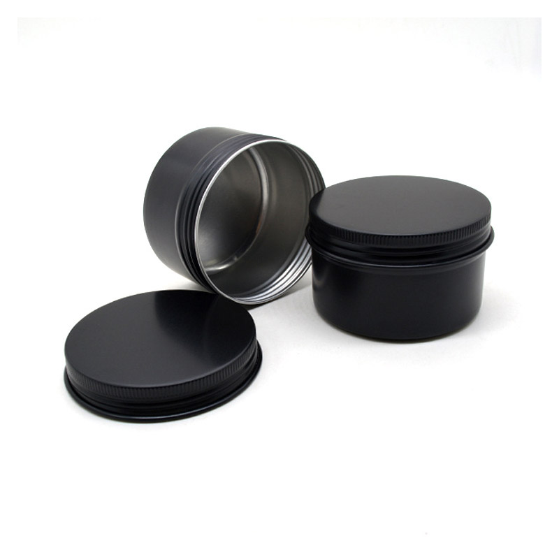 Schwarze Leere Runde Aluminium – Black Tin Candle Bewertung und Preis