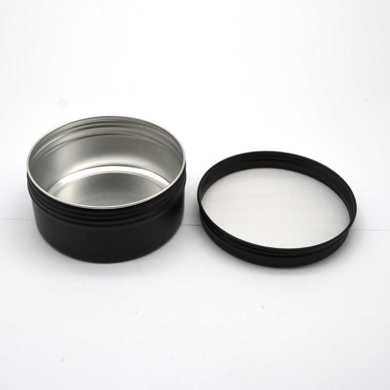 Schwarze Leere Runde Aluminium – Black Tin Candle Bewertung und Preis
