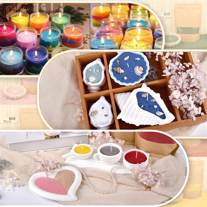 Buntes körniges Perlenwachs, D – Candle Supplies Bulk Bewertung und Preis