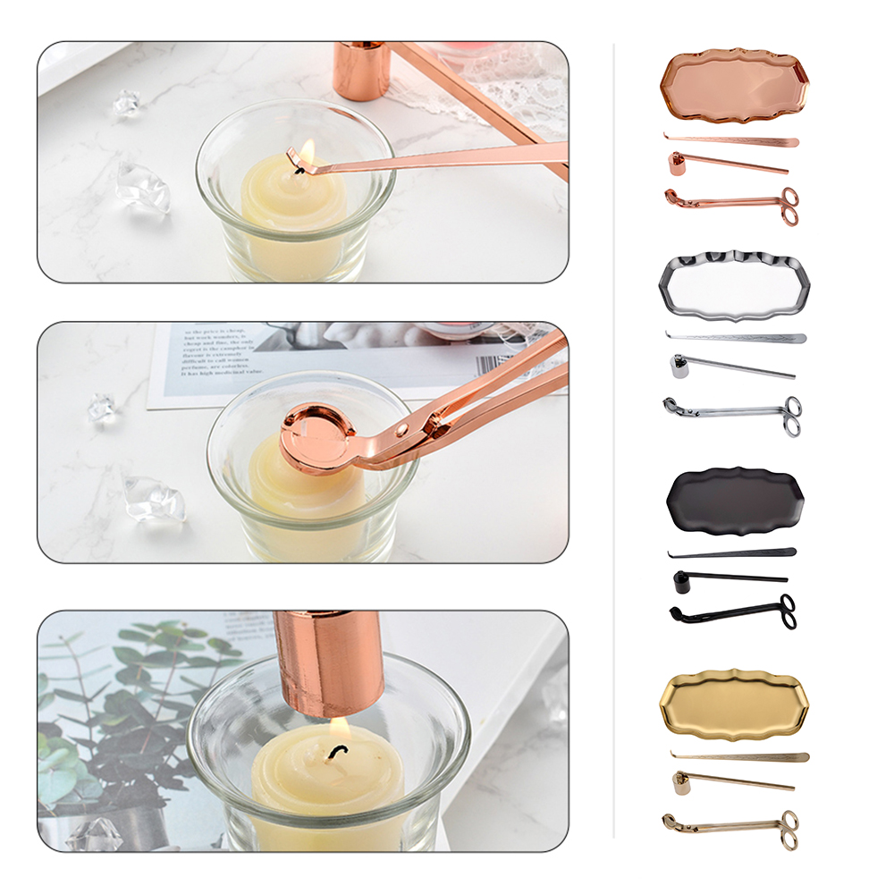 4 stücke/1kit Kerze Pflege Set – Wick Dipper Tool Bewertung und Preis