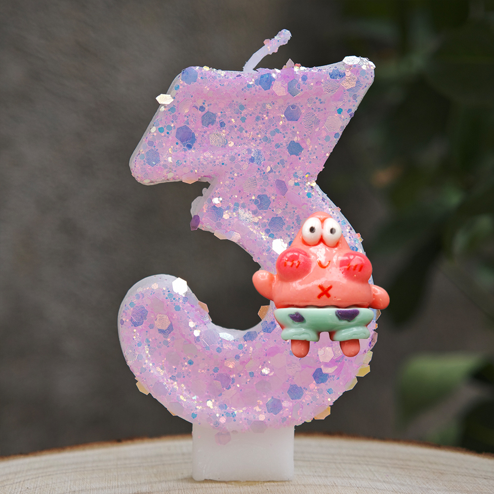 Niedliche Spongebob-Kerzennumm – Zebra Candle Supplies Bewertung und Preis