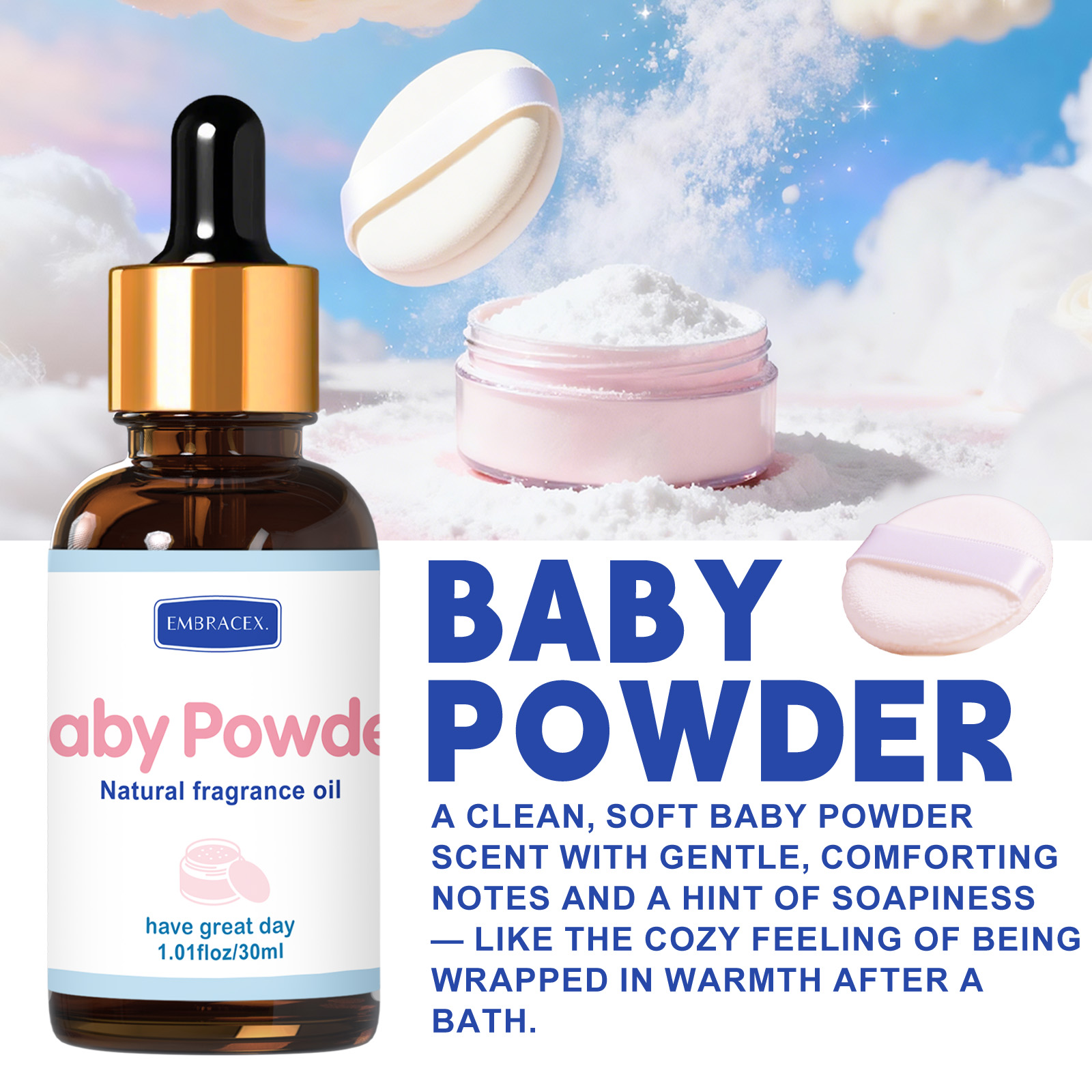 30 ml Babypuder-Ätherisches Öl – Candle Fragrance Supplies Bewertung und Preis