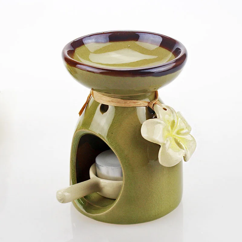 Keramik-Duftlampe mit Blumende – Candle Supplies Essential Oils Bewertung und Preis
