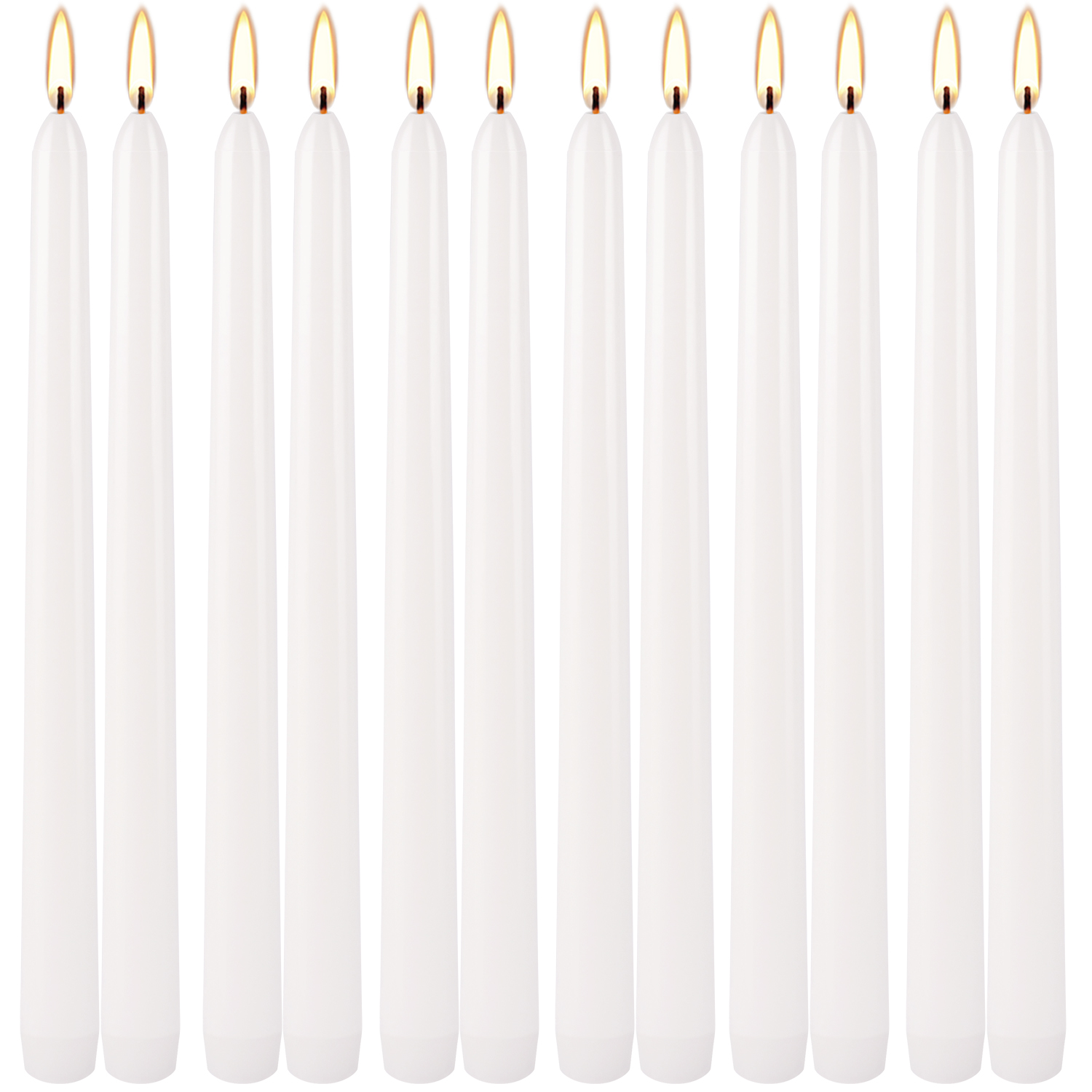 12er-Pack 10-Zoll weiße Stabke – Candle Supplies Bulk Bewertung und Preis
