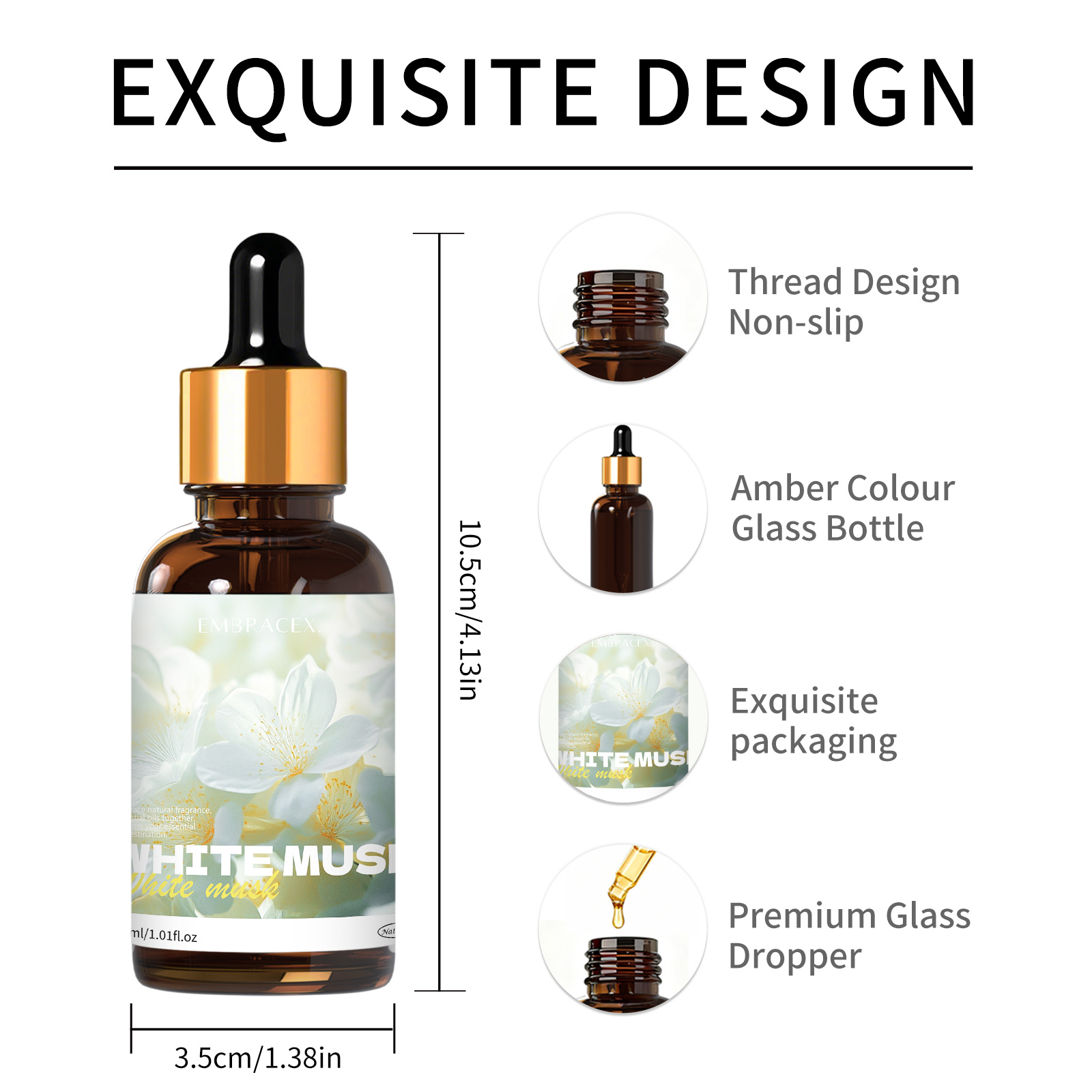 30 ml ätherisches Öl mit weiße – Candle Fragrance Supplies Bewertung und Preis
