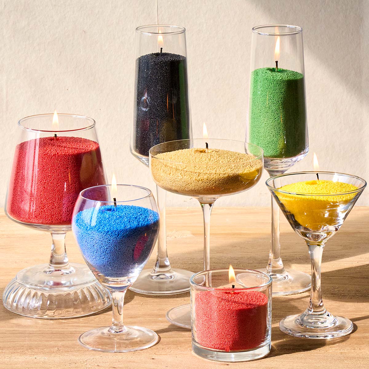 500g Buntes Granulat-Perlwachs – Candle Supplies Bulk Bewertung und Preis